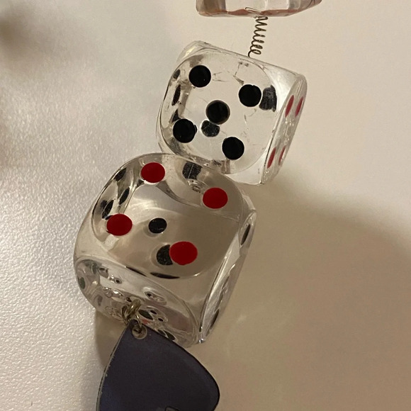 Department 56 Dice Christmas Ornaments  set of 2 - Picture 11 of 13